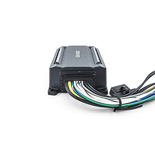 KENWOOD KAC-M5014 4-Channel Compact Digital Amplifier (600W) for Car, Marine, UTV & Motorsport Vehicles, Solid Corrosion-Resistant Aluminum Chassis, IPX6, IPX7 & IP6X Certified and Vibration-Proof KENWOOD KAC-M5014 4-Channel Compact Digital Amplifier (600W) for Car, Marine, UTV & Motorsport Vehicles, Solid Corrosion-Resistant Aluminum Chassis, IPX6, IPX7 & IP6X Certified and Vibration-Proof